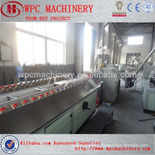 PVC+wood WPC PVC door frame/window profile/decking making machine WPC profile making machine